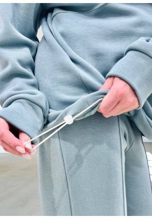 Набор для беременных (джемпер+брюки) утепл. малахит (мм918)